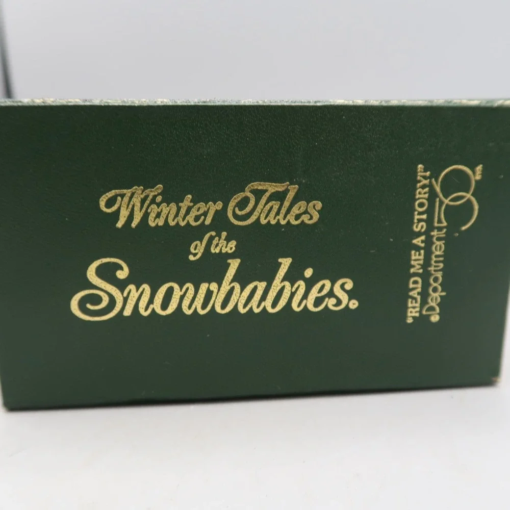 Read Me a Story Snowbabies by Department 56 Winter Tales